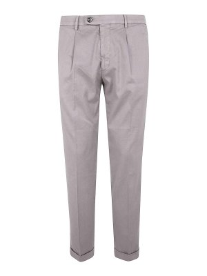 MICHAEL COAL: casual trousers - Linen Classic Trousers
