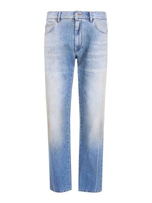 MM6 MAISON MARGIELA: jeans dritti, a sigaretta - Jeans 5 tasche