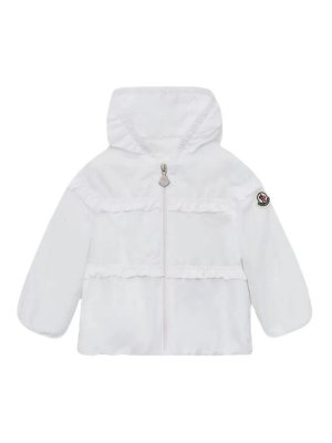 MONCLER: カジュアルジャケット - カジュアルジャケット - 白