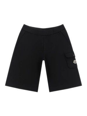 MONCLER: Shorts - Shorts - Negro