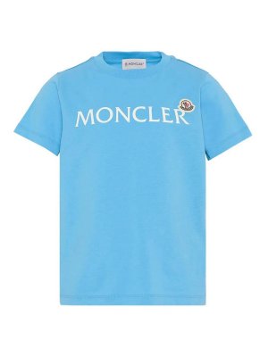 MONCLER: Camisetas - Camiseta - Azul
