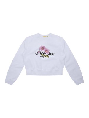 OFF-WHITE: Sweatshirts und Pullover - Sweatshirt - Weiß