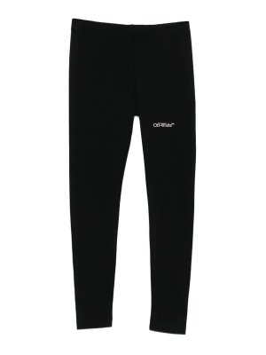 OFF-WHITE: Leggings - Leggings - Schwarz