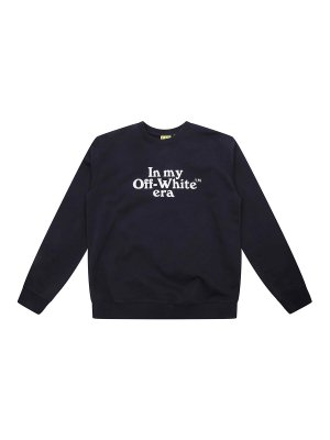 OFF-WHITE: クルーネック - クルーネック - 黒