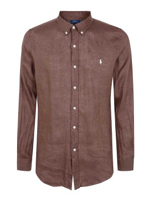 POLO RALPH LAUREN: Camisas - Camisa - Marrón