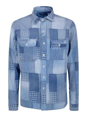 POLO RALPH LAUREN: camicie - Camicia sportiva a quadri a maniche lunghe