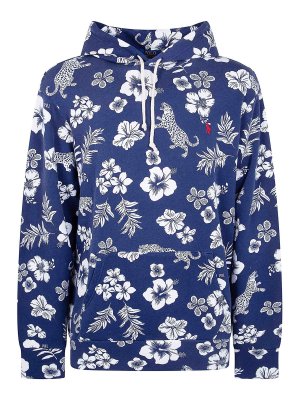 POLO RALPH LAUREN: Sudaderas y suéteres - Sudadera - Azul