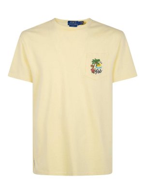 POLO RALPH LAUREN: Tシャツ - Tシャツ - オレンジ