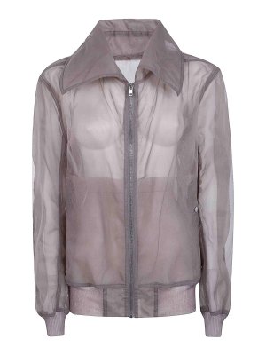 RICK OWENS: Chaquetas Bomber - Chaqueta Bomber - Gris