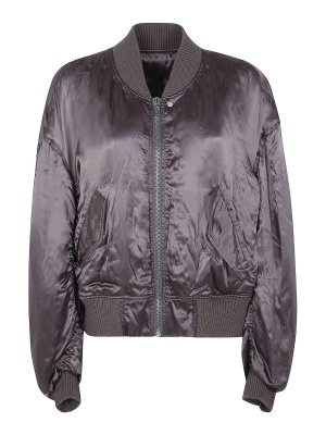 RICK OWENS: ダウン・ハイテクジャケット - ダウンジャケット - グレー