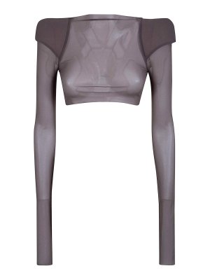RICK OWENS: Tシャツ - Tシャツ - グレー