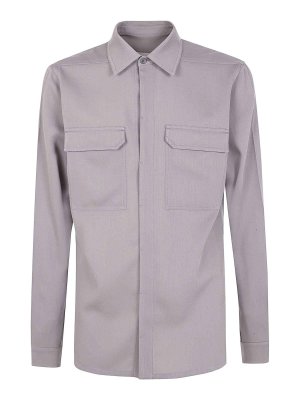 RICK OWENS: Camisas - Camisa - Gris