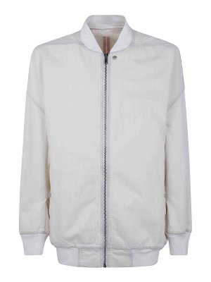 RICK OWENS: bombers - Jumbo Flight Denim Bomber Jacket