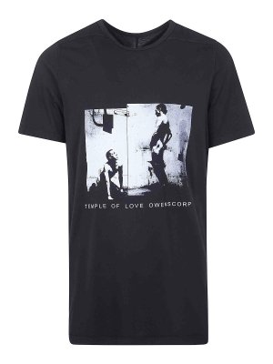 RICK OWENS: Camisetas - Camiseta - Negro