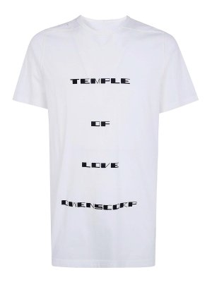 RICK OWENS: T-shirts - T-Shirt - Weiß