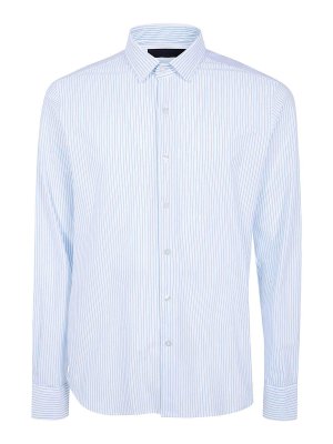 RRD Roberto Ricci Designs: camicie - Camicia Oxford a righe jacquard