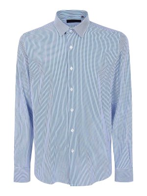 RRD Roberto Ricci Designs: camicie - Camicia Oxford a righe jacquard
