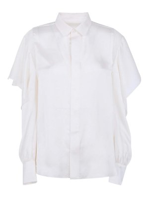 Sacai: Hemden - Hemd - Nude