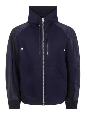 Sacai: スウェット＆セーター - スウェットシャツ/セーター - 黒