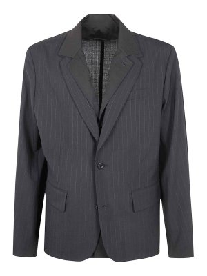 Sacai: Casualjacken - Casualjacke - Schwarz