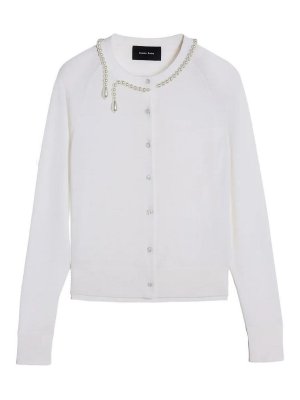 SIMONE ROCHA: カーディガン - カーディガン - 白