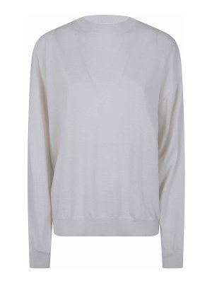 SOFIE D'HOORE: maglia collo rotondo - Pullover girocollo a maniche lunghe Muscat