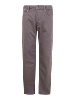 STONE ISLAND: straight leg jeans - Straight Trousers