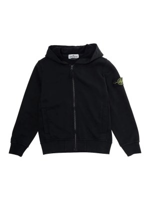 Stone Island Junior: cardigans - Zip Up Cardigan