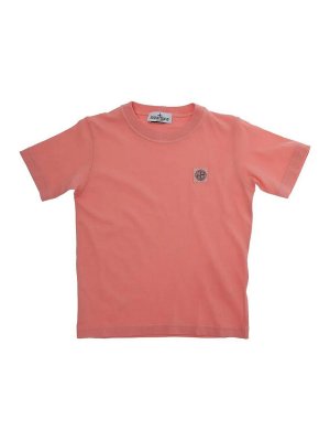 Stone Island Junior: Camisetas - Camiseta - Rosado