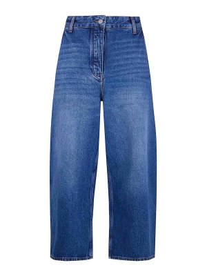 STUDIO NICHOLSON: jeans a zampa - Pantaloni larghi Chalco