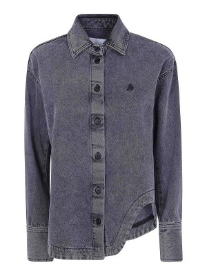 The Attico: Chemises - Chemise - Noir