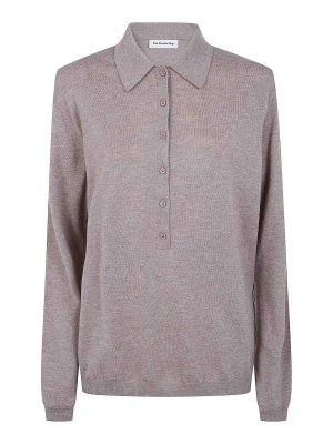 THE FRANKIE SHOP: polo - Polo Tala in maglia con scollo a V