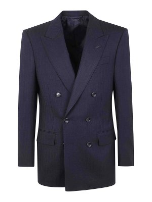 TOM FORD: ブレザー - ブレザー - 黒