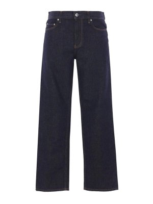 TOTEME: straight leg jeans - Low Straight Denim