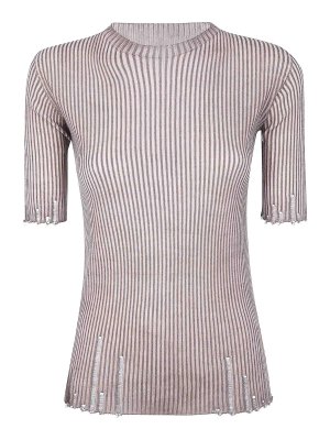 UMA WANG: Top e canotte - Maglia a maniche corte