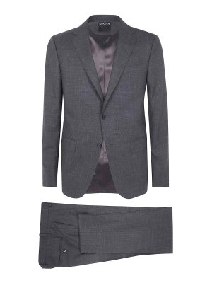 ZEGNA: Vestidos de gala - Traje - Marrón