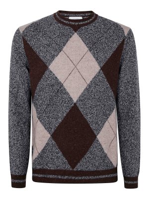 BALLANTYNE: maglia collo rotondo - Maglione con collo a R