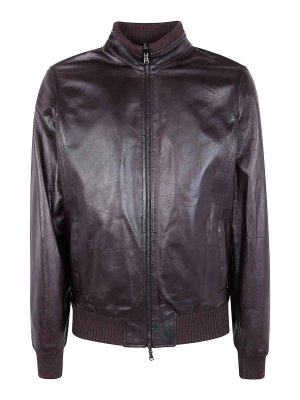 BARBA: Lederjacken - Lederjacke - Braun