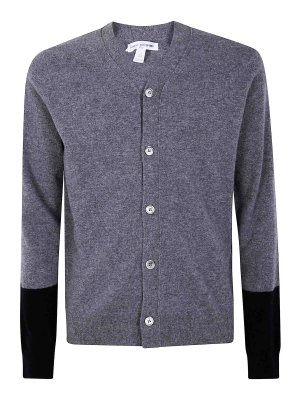 COMME DES GARCONS: Cardigans - Cardigan - Grau