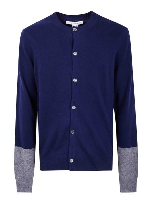 COMME DES GARCONS: Cárdigans - Cárdigan - Azul