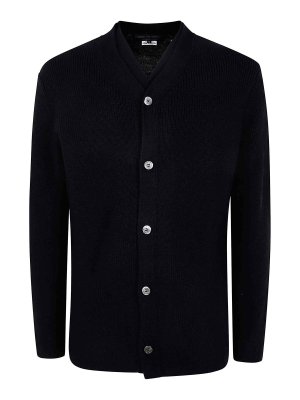 COMME DES GARÇONS HOMMES PLUS: Cárdigans - Cárdigan - Negro