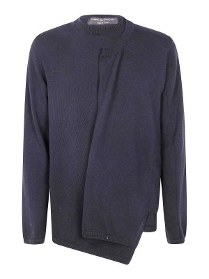 COMME DES GARÇONS HOMMES PLUS: camicie - Camicia asimmetrica