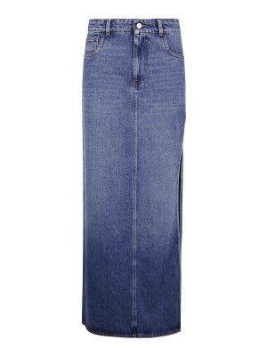 COPERNI: Faldas largas - Falda Larga - Azul