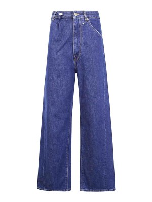 DARKPARK: jeans dritti, a sigaretta - Jeans ripiegati di Ines
