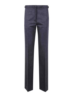 DARKPARK: Tailored & Formal trousers - Grace Wool Mid-Rise Tailored Pants