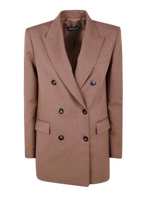 DRHOPE: Blazer - Blazer - Marrón