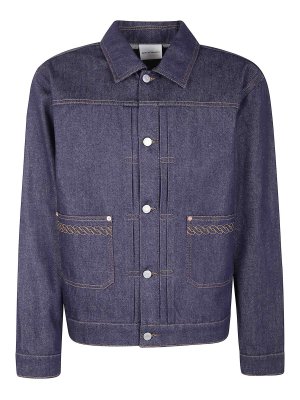 DRÔLE DE MONSIEUR: denim jacket - La Veste Denim Brut Jacket