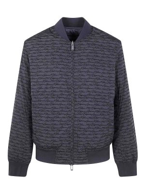 EMPORIO ARMANI: ボンバージャケット - ボンバージャケット - 黒