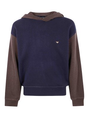 EMPORIO ARMANI: クルーネック - クルーネック - ブルー