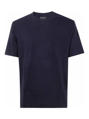 EMPORIO ARMANI: Camisetas - Camiseta - Azul